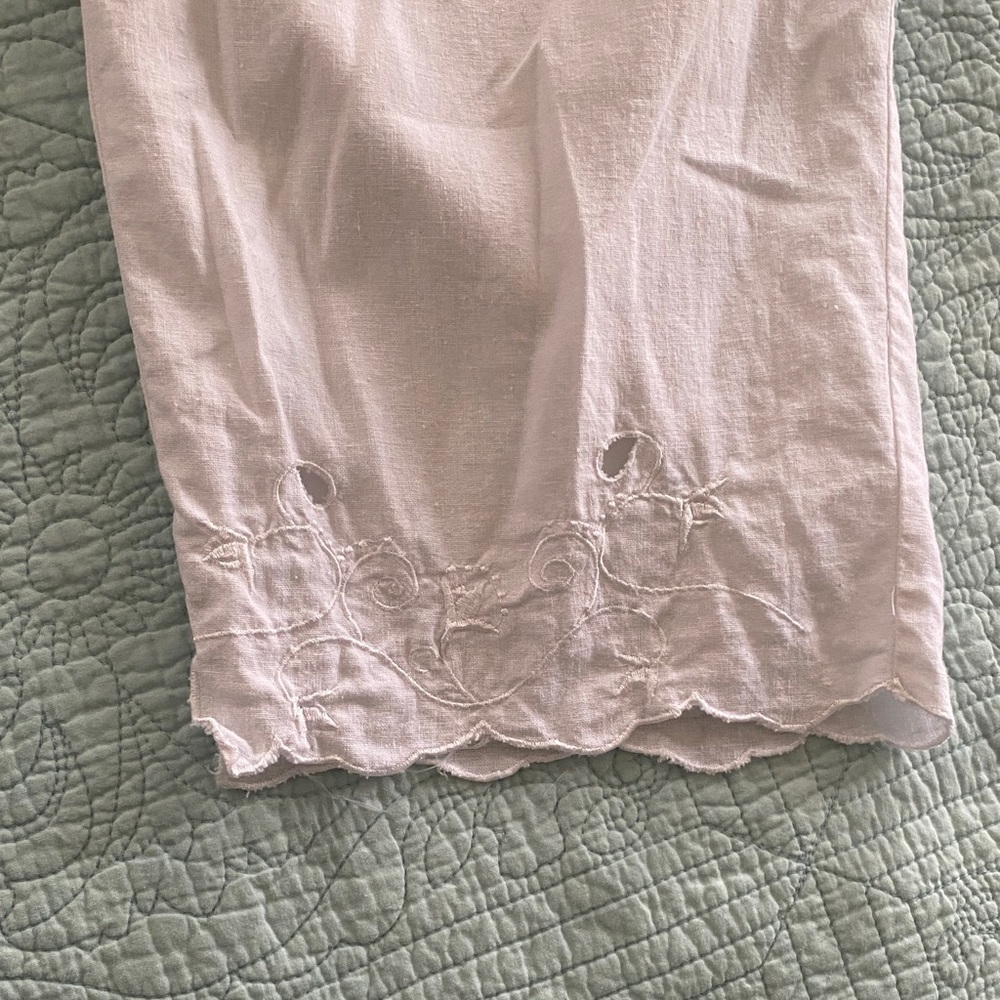 Vintage White Linen Set - Picture 10 of 12